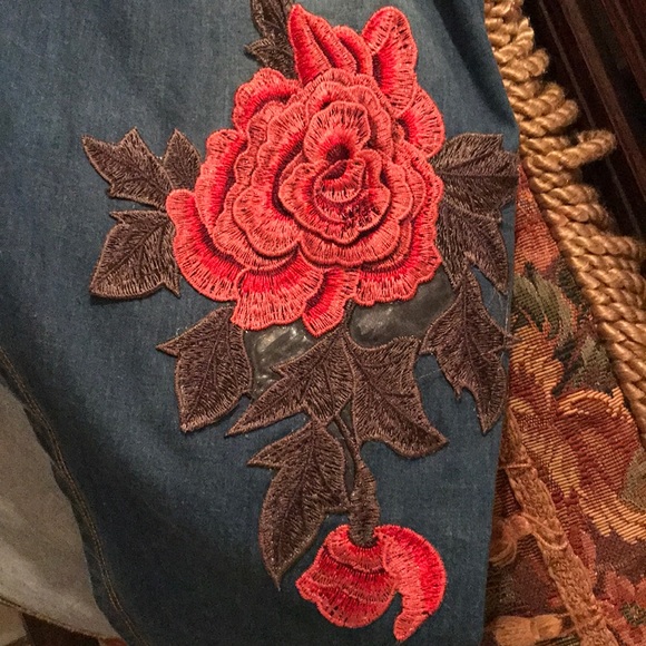 Blue jean skirt - Picture 4 of 4